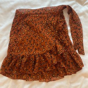 Urban Outfitters Autumn Wrap Skirt